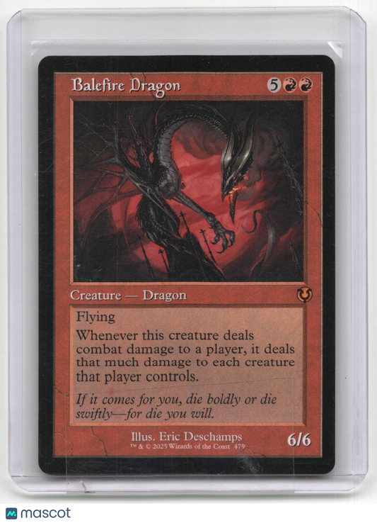 2025 Magic: The Gathering Balefire Dragon Innistrad Remastered #479