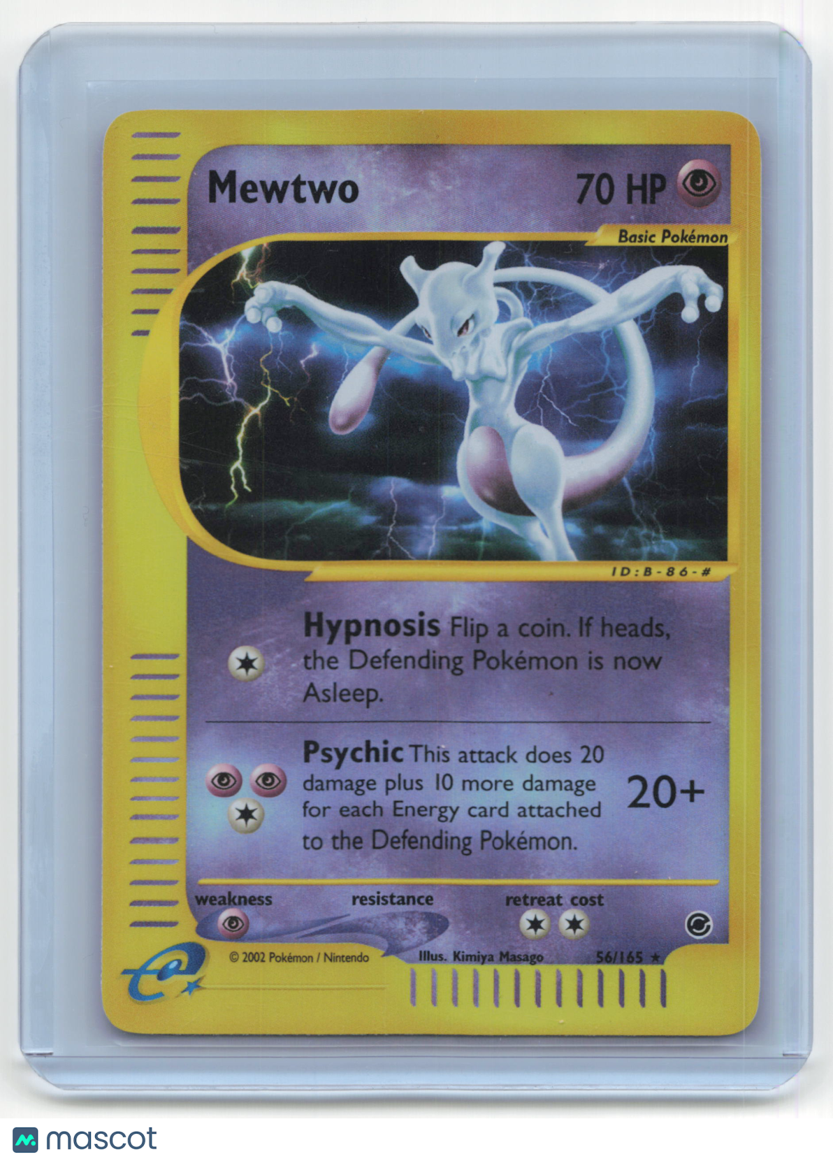 2002 Pokemon Mewtwo Expedition Base Set #56/165 Near Mint
