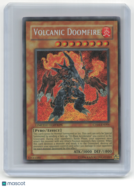 Yu-Gi-Oh! Volcanic Doomfire 2006 Konami Limited Edition #CT04-EN004