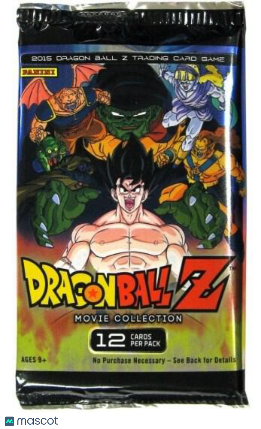 2015 Panini Dragon Ball Z Movie Collection Booster Pack