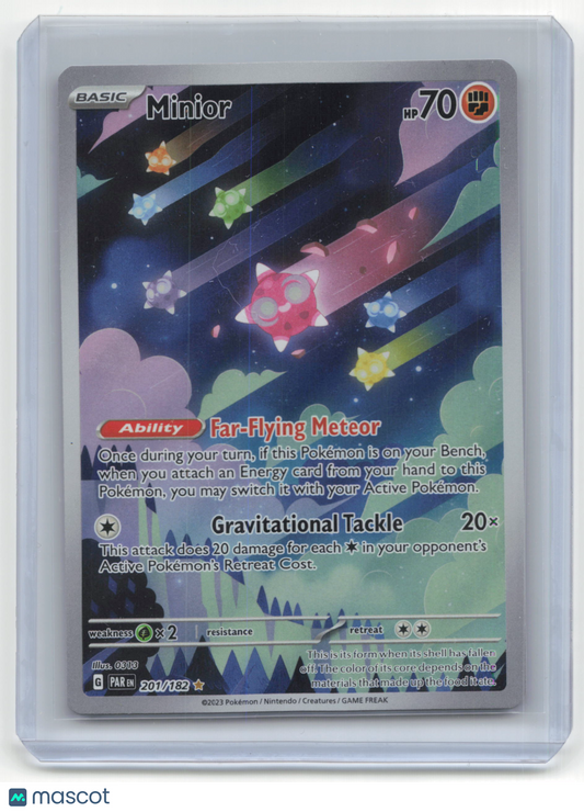 2023 Pokemon Minior Paldea Evolved #201/182 Near Mint