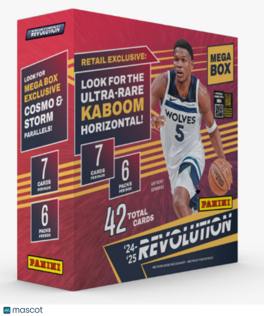 2024-2025 Panini Revolution Basketball Mega Hobby Box