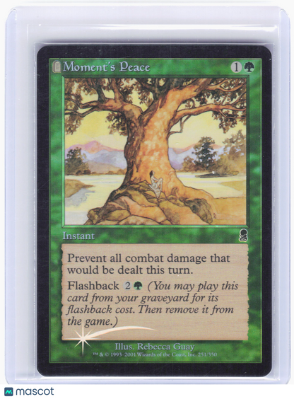 2001 Magic: The Gathering—Moment's Peace #251/350 Odyssey—Common Foil