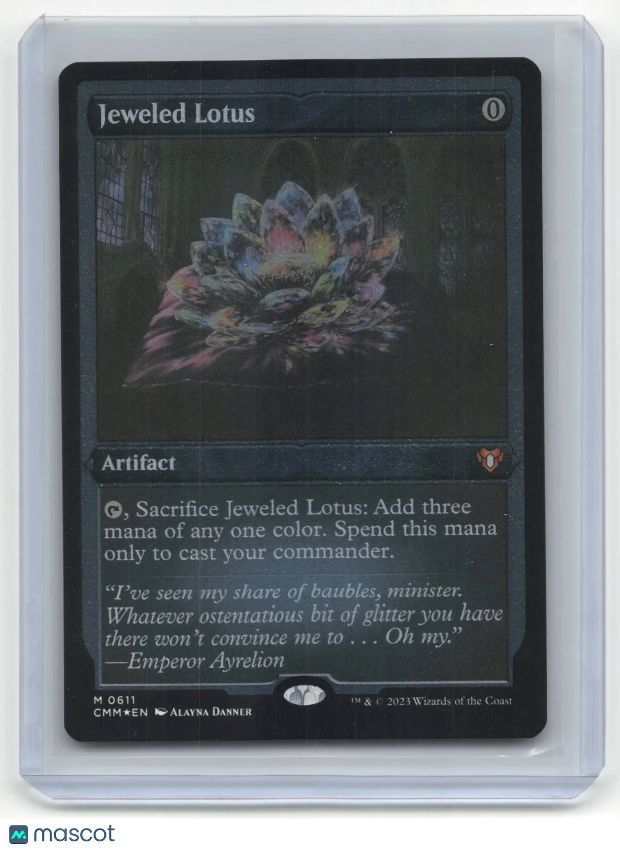 2023 Magic: The Gathering Jeweled Lotus Commander Master #0611 Holo - Papa Joey's Collectibles