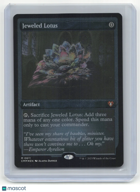 2023 Magic: The Gathering Jeweled Lotus Commander Master #0611 Holo - Papa Joey's Collectibles