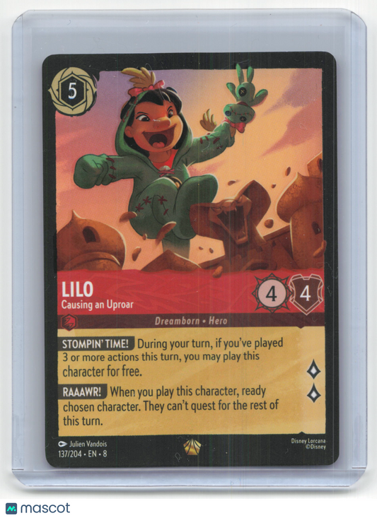 2025 Lorcana Lilo Reign of Jafar #137/204 English