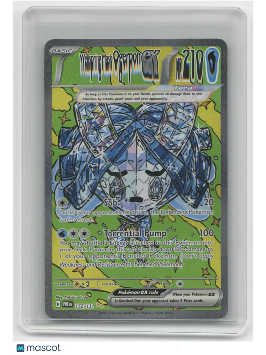 2025 Pokemon TCG Ogerpon Prismatic Evolutions #152/131 - Papa Joey's Collectibles