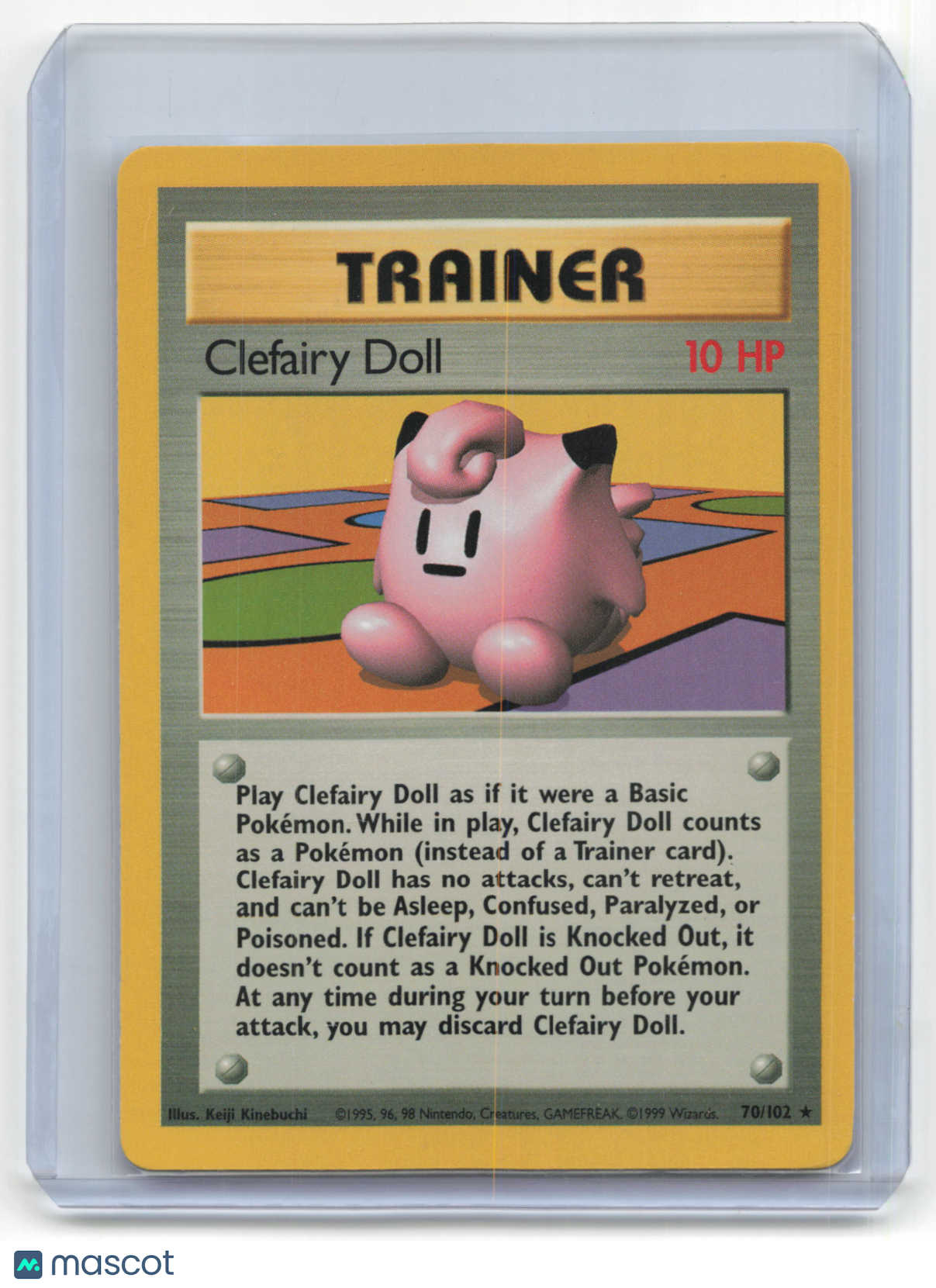 1999 Pokemon TCG Clefairy Doll Base Set #70/102 English