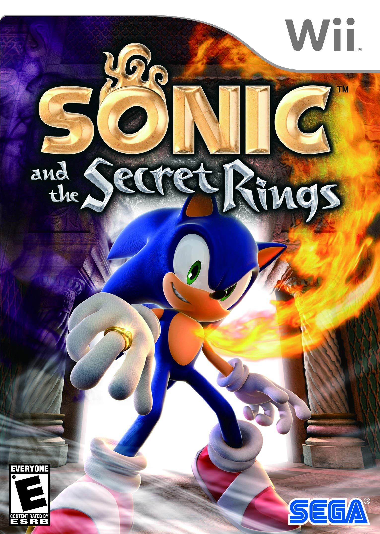 Sonic and the Secret Rings (Nintendo Wii) - Pre-Owned