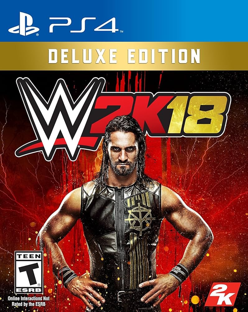 WWE 2K18 Deluxe Edition (PlayStation 4) - Pre Owned (No DLC)