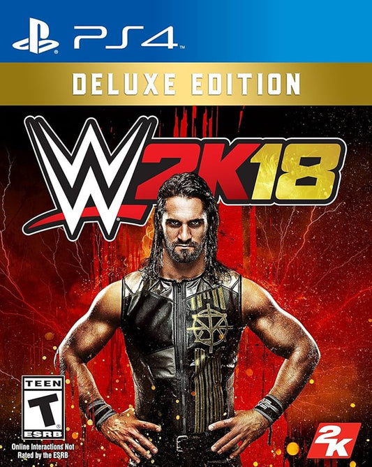 WWE 2K18 Deluxe Edition (PlayStation 4) - Pre Owned (No DLC)