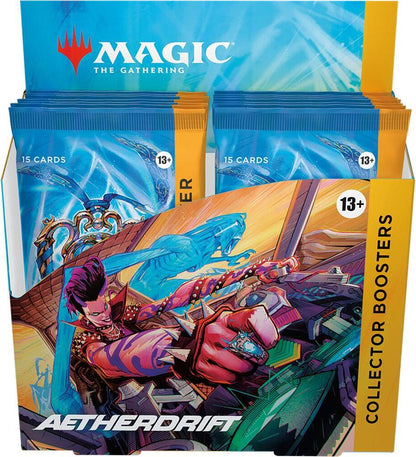2025 Magic: The Gathering Aetherdrift Collector Booster Pack - Papa Joey's Collectibles