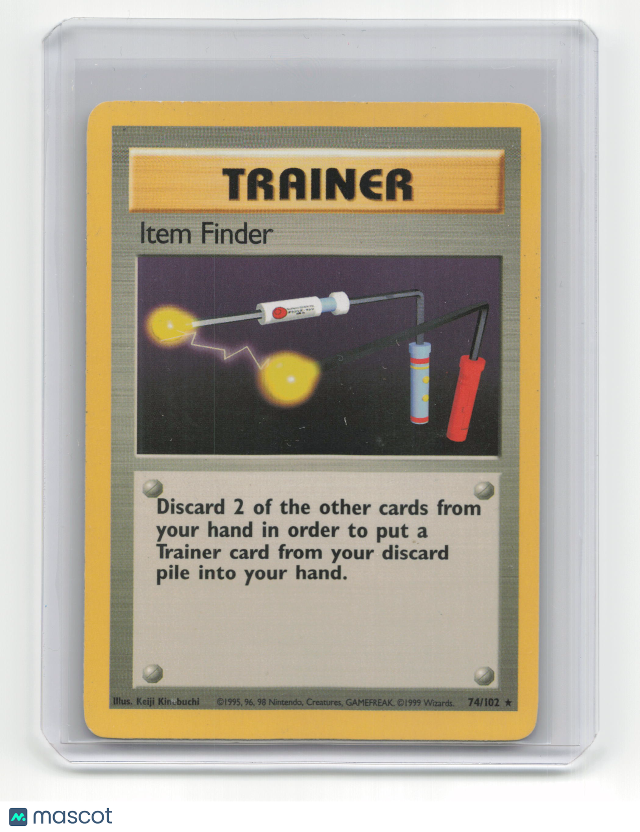 1999 Pokemon Item Finder Base Set #74/102