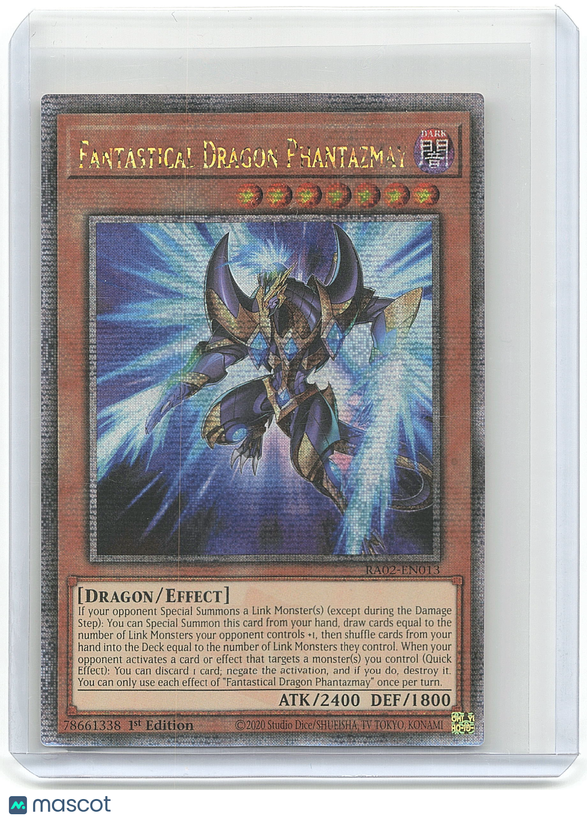 2020 Yu-Gi-Oh! Fantastical Dragon Phantazmay #SAST-EN037