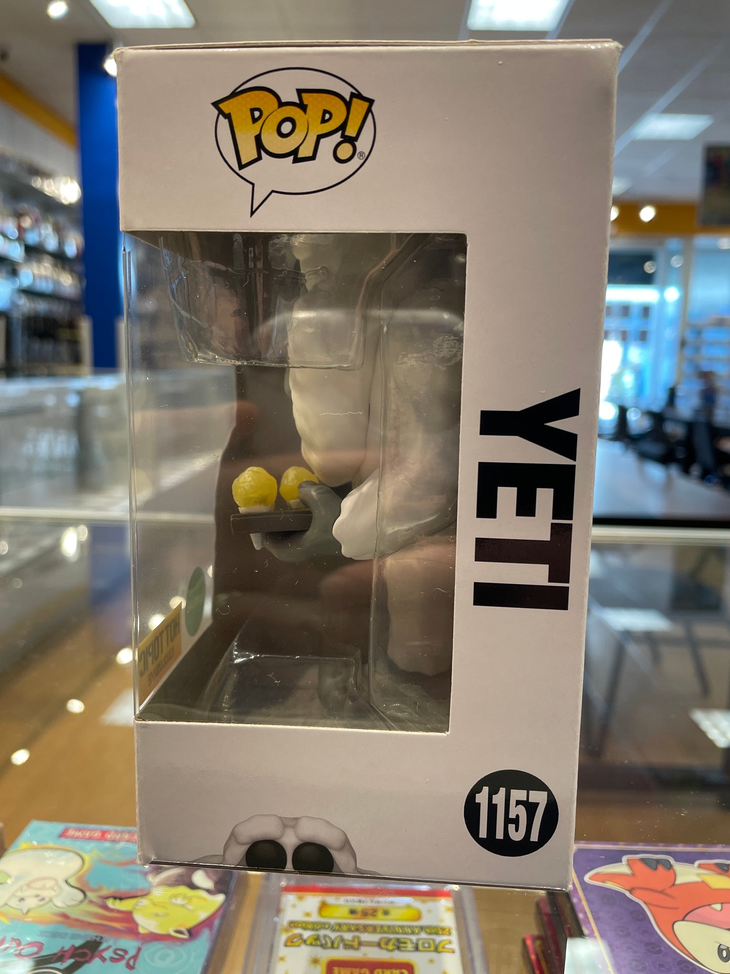 Funko Disney, Pixar Monsters, Inc. Yeti #1157 (VG) Hot Topic Exclusive, Scented