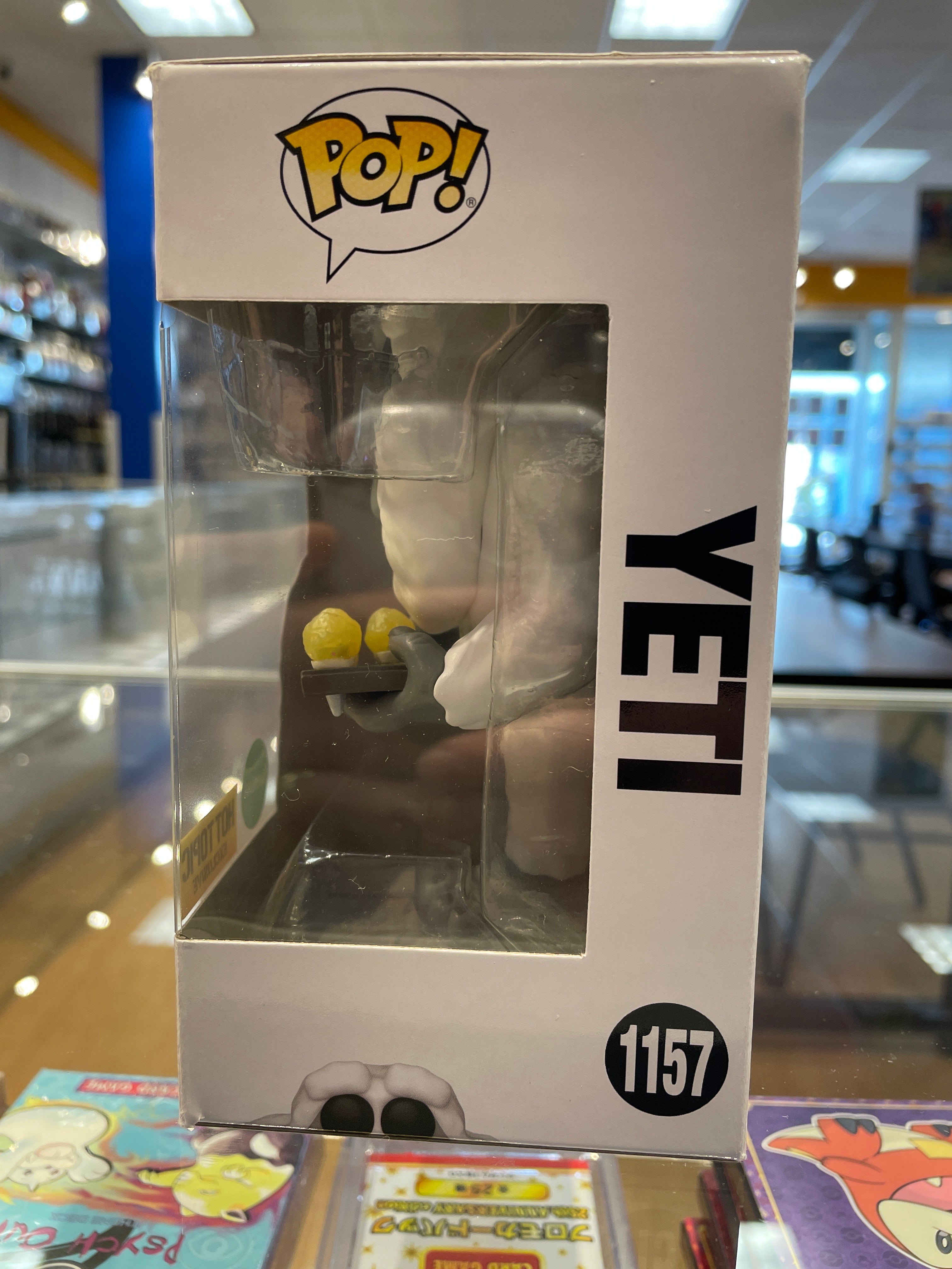 Funko Disney, Pixar Monsters, Inc. Yeti #1157 (VG) Hot Topic Exclusive, Scented