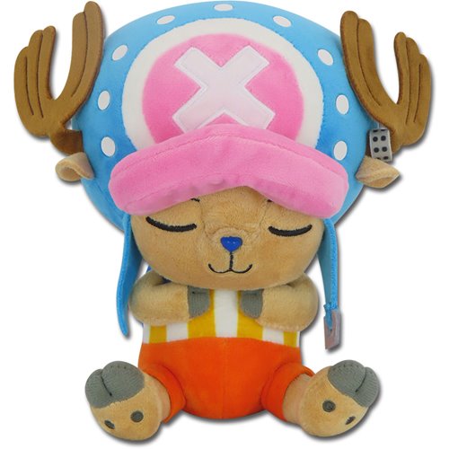 One Piece Chopper Sleeping 7in. Plush