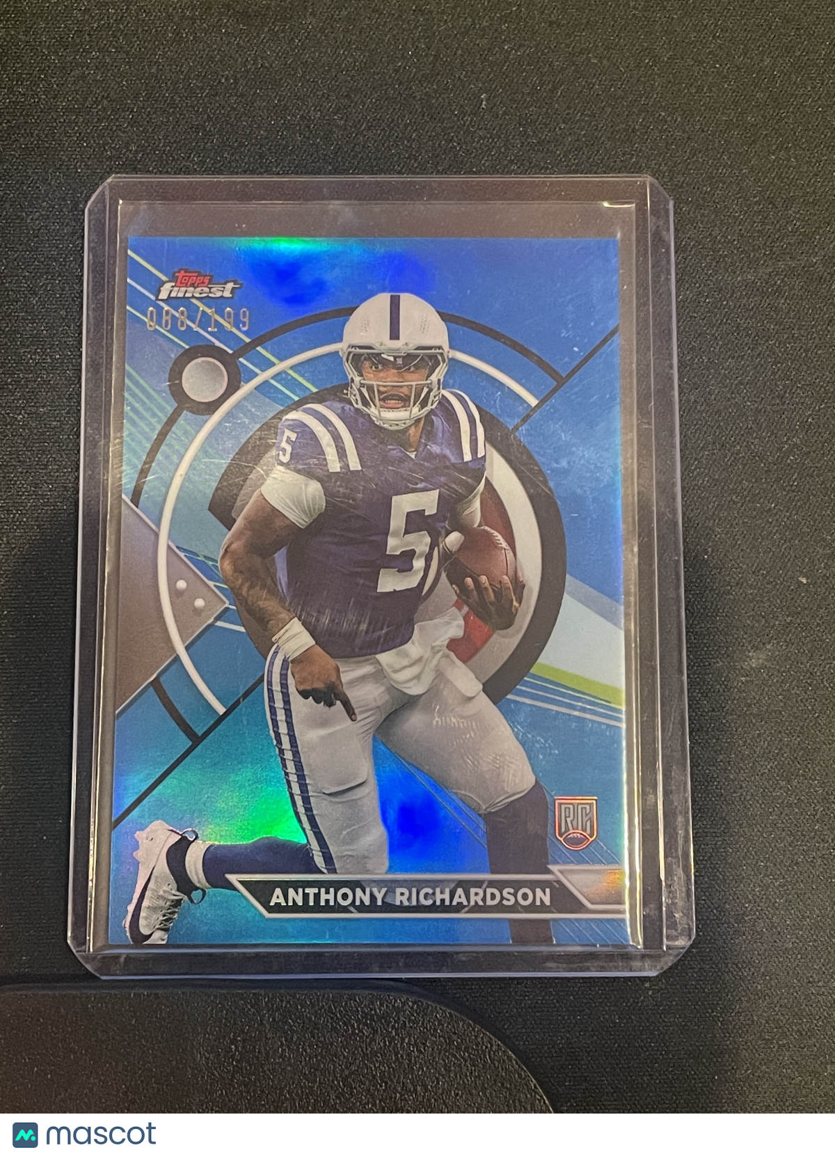 2023 Topps Composite Football Anthony Richardson Finest Blue /199 #194