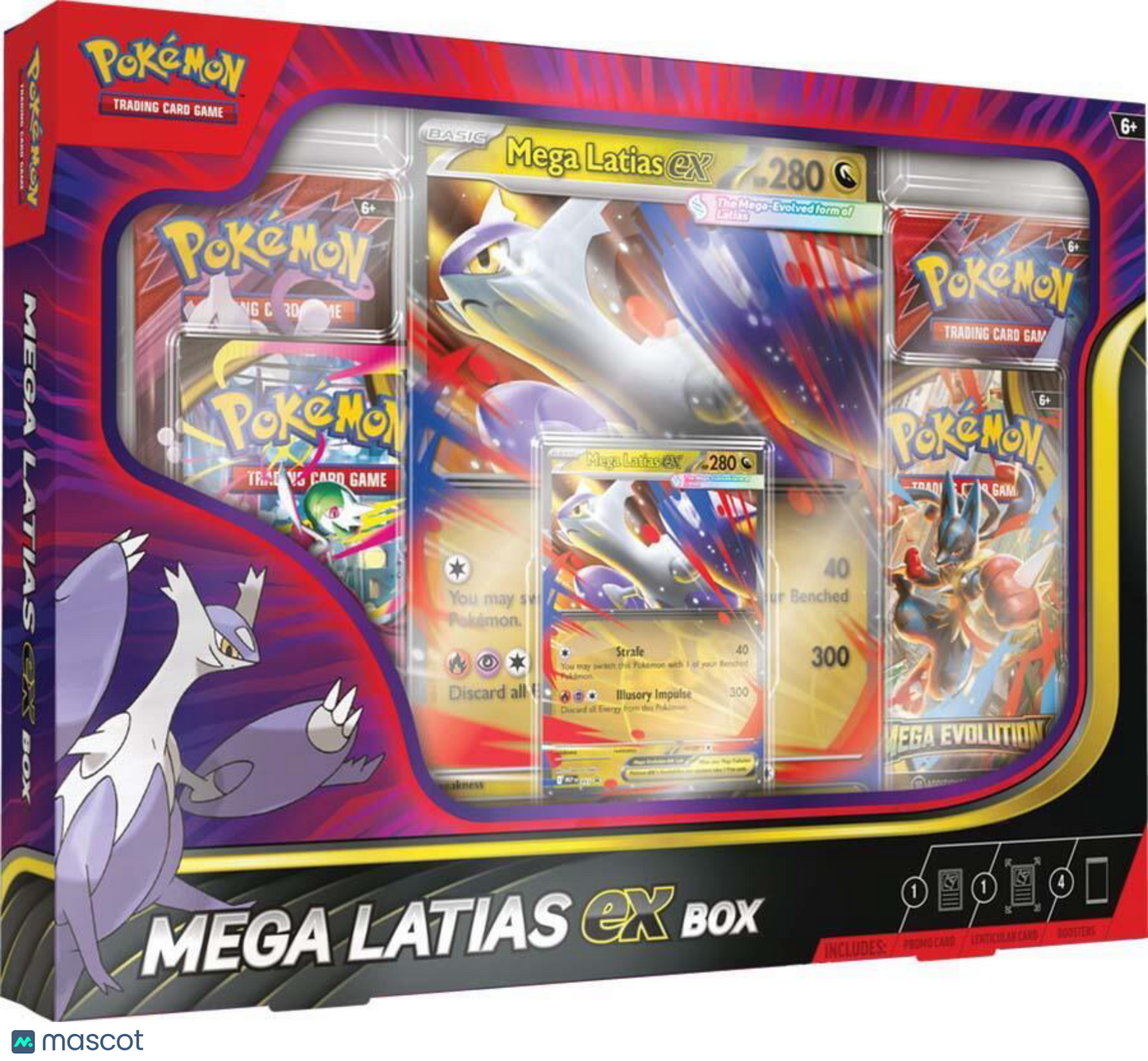 Pokemon Mega Latias Ex Box