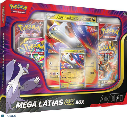 Pokemon Mega Latias Ex Box