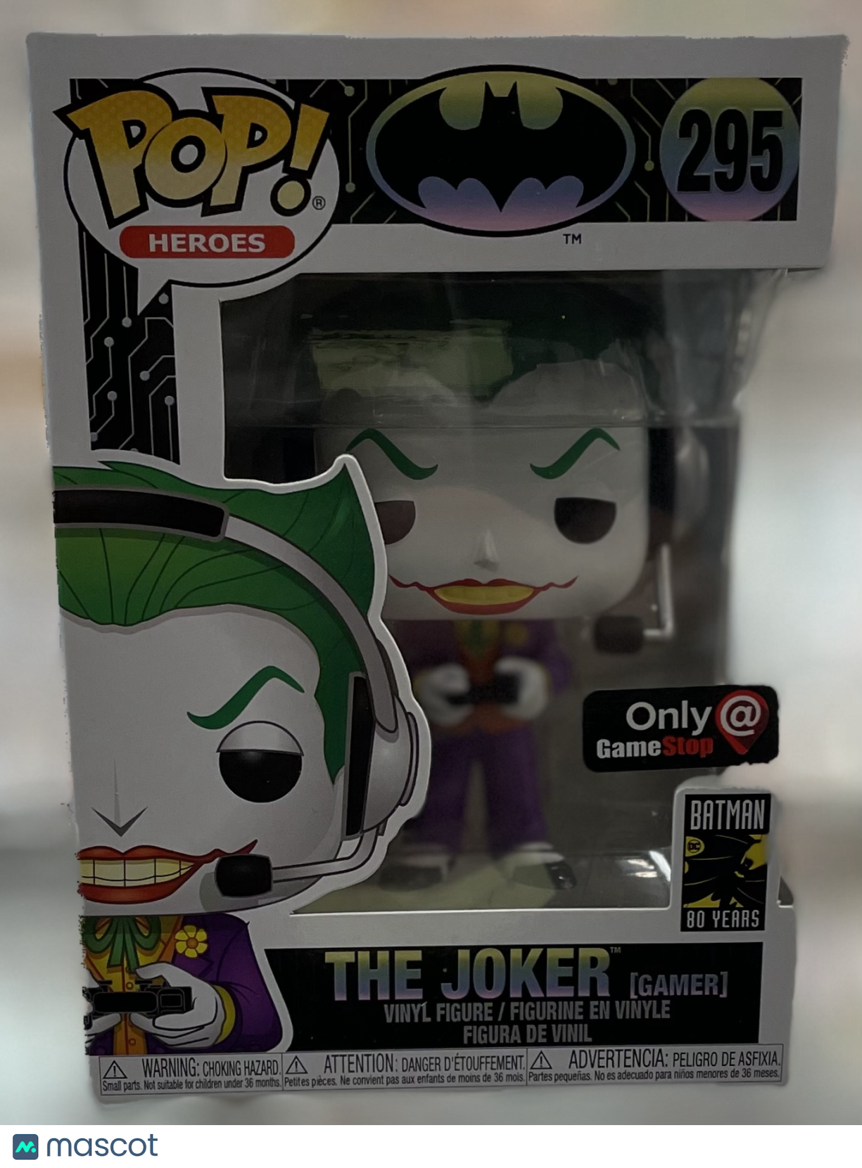 Batman The Joker [Gamer] #295 Okay GameStop Exclusive