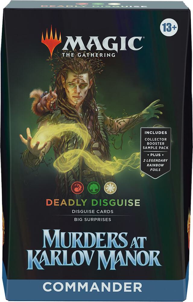 Magic The Gathering Deadly Disquise (Murders at Karlov Manor) Commander Deck