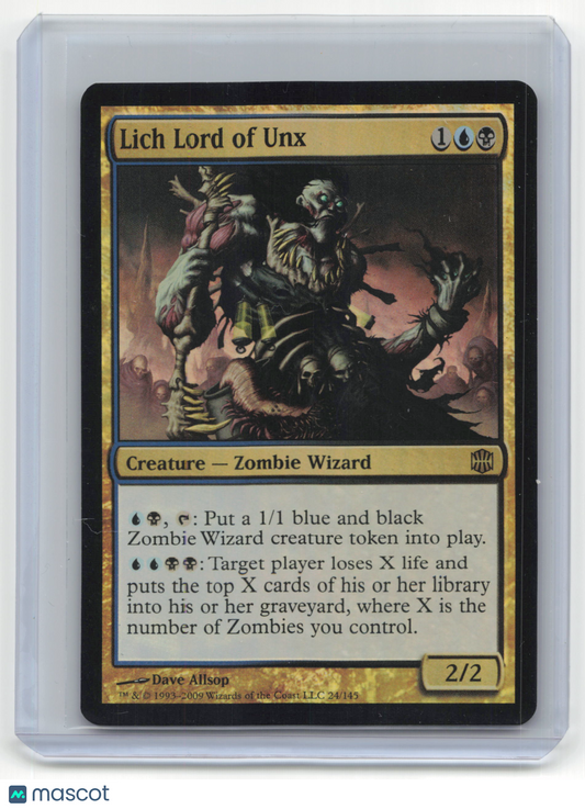 2009 Magic: The Gathering Lich Lord of Unx Alara Reborn #24/145