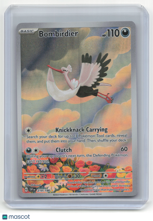 2023 Pokemon TCG Bombirdier Scarlet & Violet #219/198