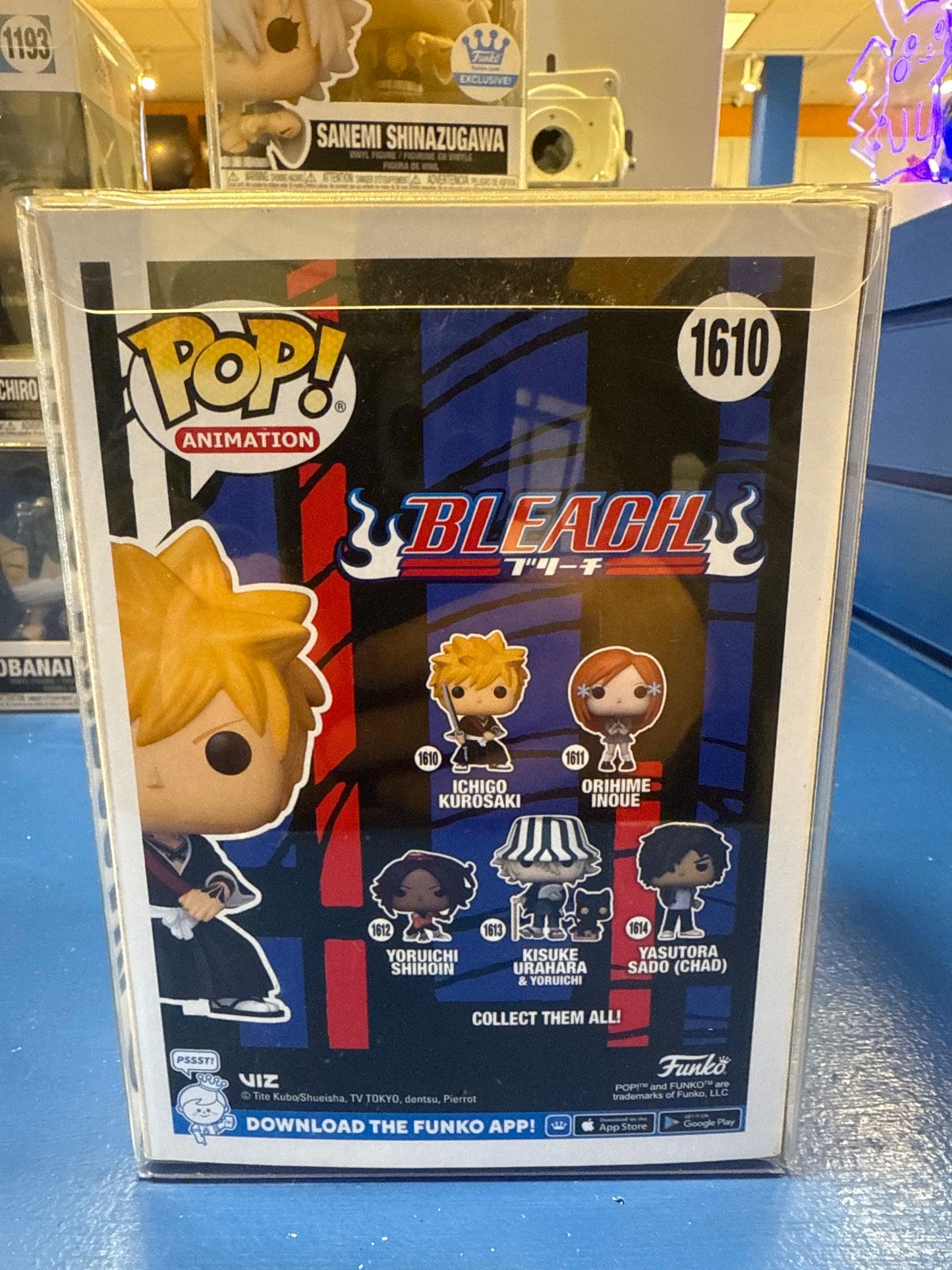 Funko Ichigo Kurosaki #1610 Chase Limited Edition