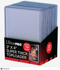 Ultra PRO Standard 75 Pt. Pt. Clear 3" x 4" Super Thick Toploader 25 ct.