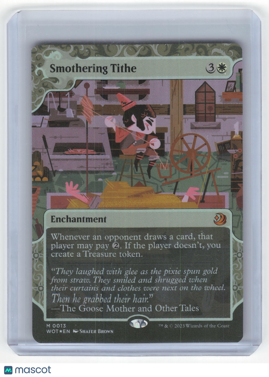2023 MTG Smothering Tithe Wilds of Eldrained: Enchanted Tales #0035 Borderless