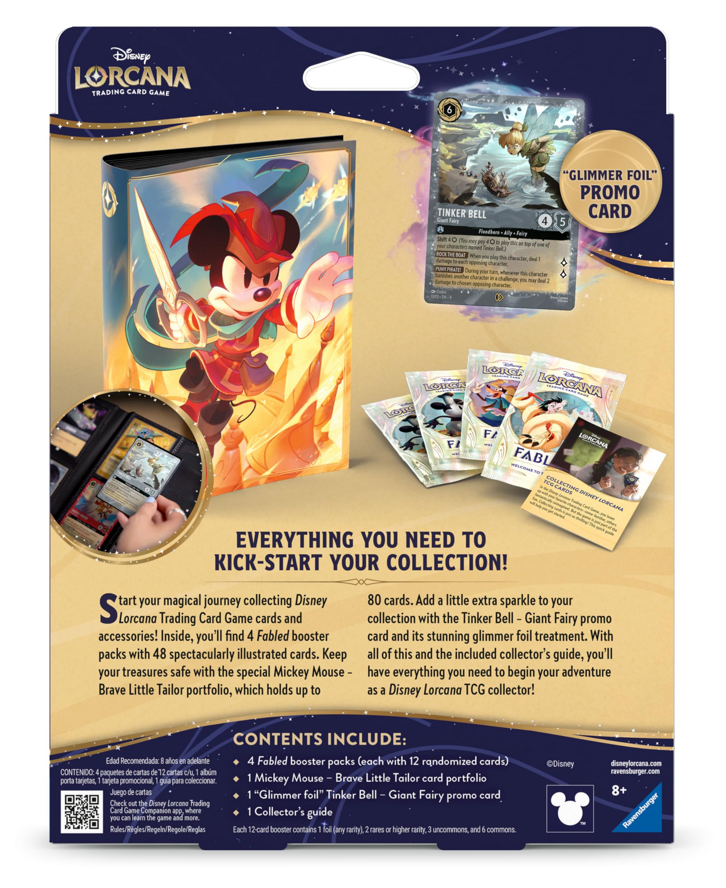 2025 Disney Lorcana TCG Fabled Collection Starter Set