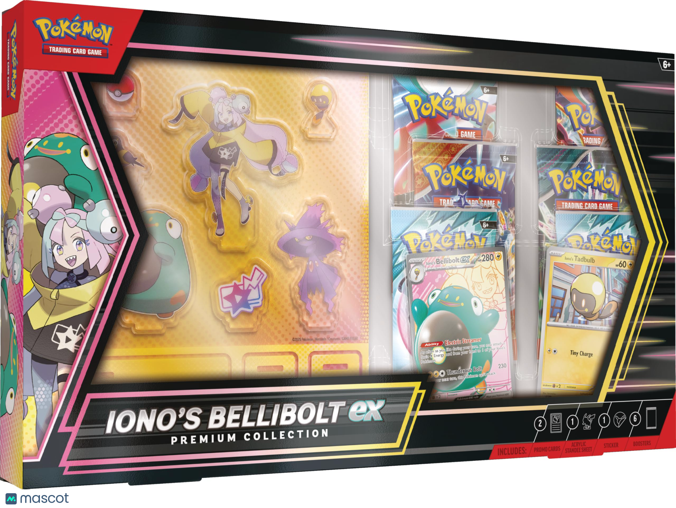 Pokémon TCG: Scarlet & Violet—Iono's Bellibolt ex Premium Collection
