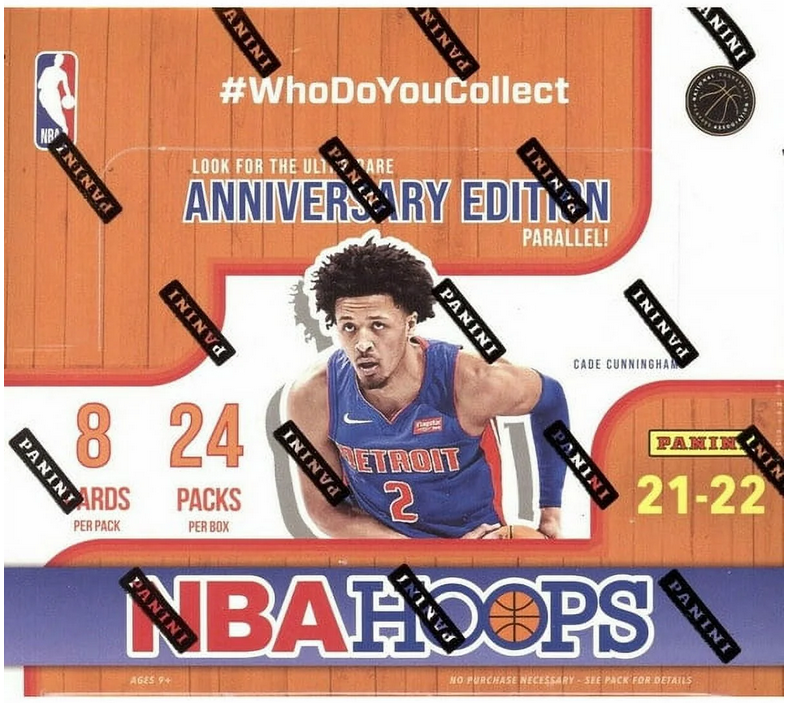 2021-22 Panini NBA Hoops Basketball Retail Pack