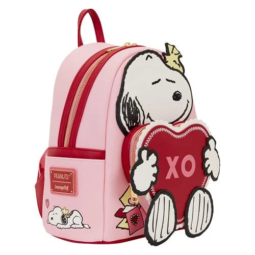 Loungefly Peanuts Snoopy Valentine's Day XO Mini-Backpack