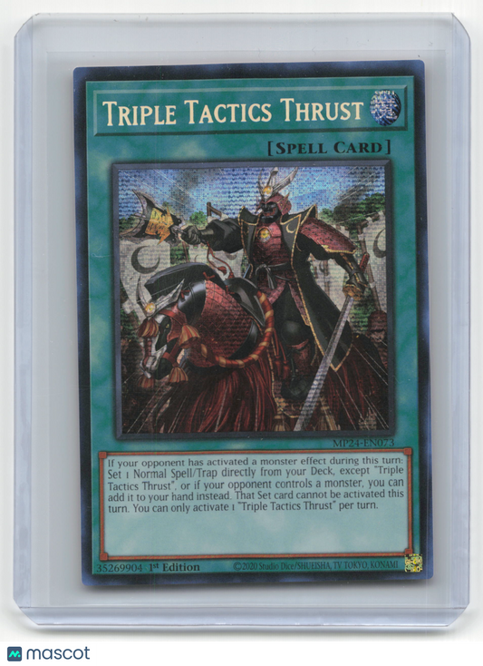2024 Yu-Gi-Oh! Triple Tactics Thrust Dueling Mirrors #MP24-EN073 PSR