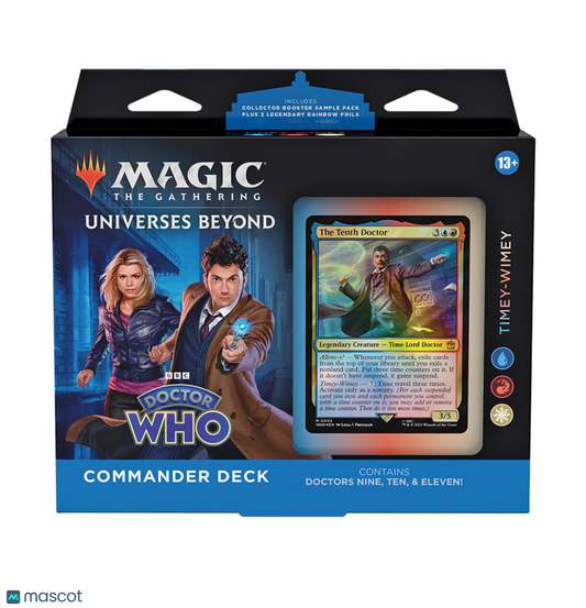2023 Magic The Gathering Doctor Who Timey-Wimey Commander Deck