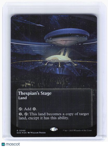 2023 Magic: The Gathering—Thespian's Stage #0089 EOS—Rare Foil (Borderless)