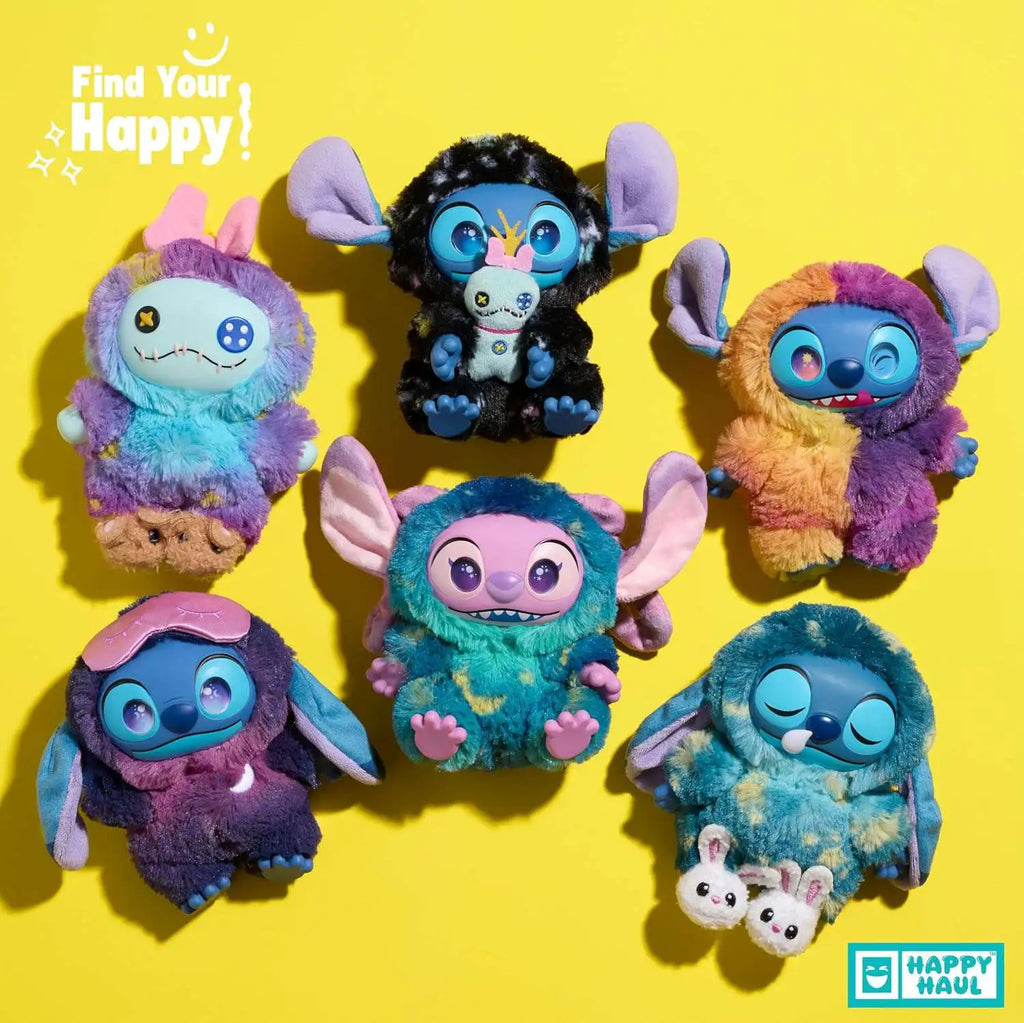 Disney Lilo & Stitch Happy Haul Sleepy Stars 5-Inch Vinyl Plush Blind Box