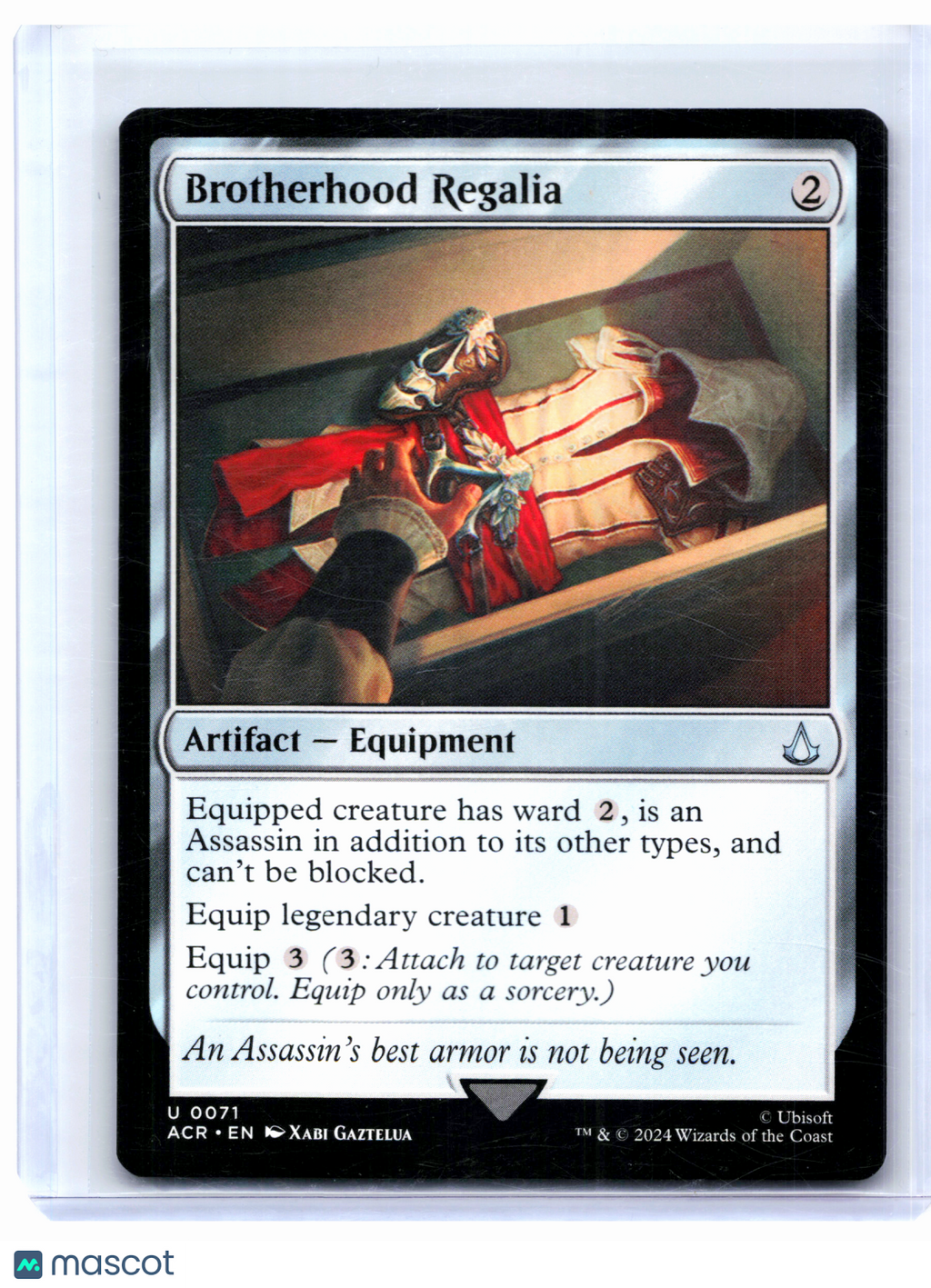 2024 Magic: TG—Brotherhood Regalia #0071 Assassin's Creed—Uncommon Nonfoil