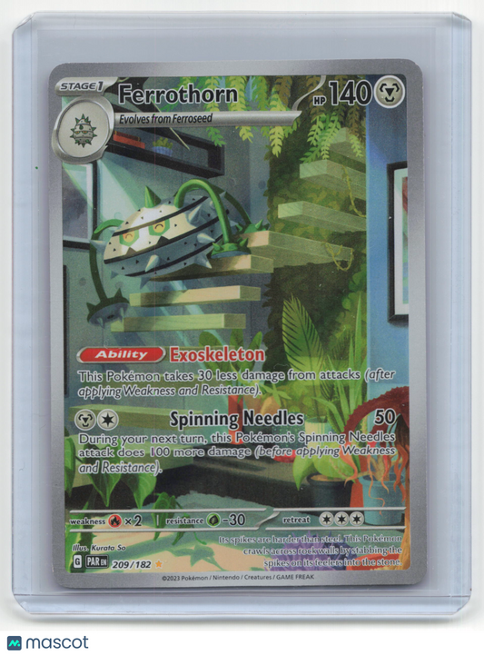 2023 Pokemon TCG Ferrothorn Paradox Rift #209/182