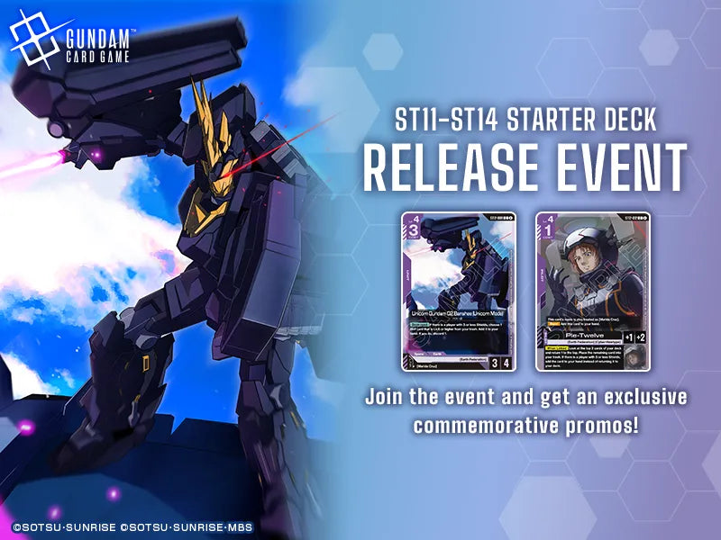 GUNDAM CARD GAME ST11-14 Release Event @ Plaza Bonita — National City, CA (Sep 26) - Ticket