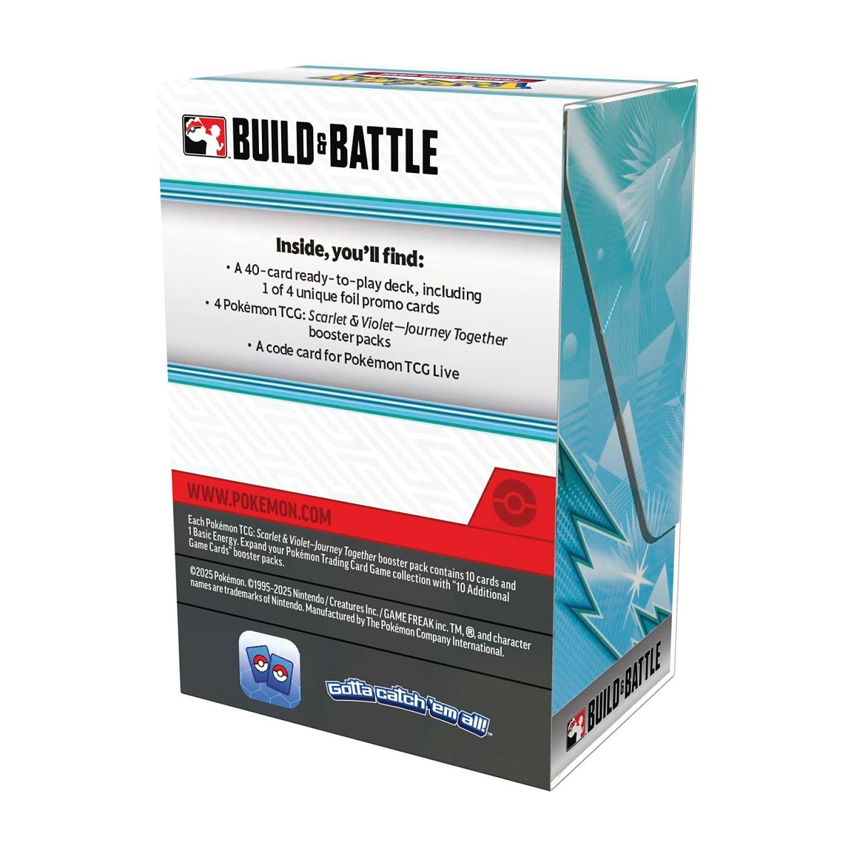 2025 Pokemon Scarlet & Violet Journey Together Build & Battle Box