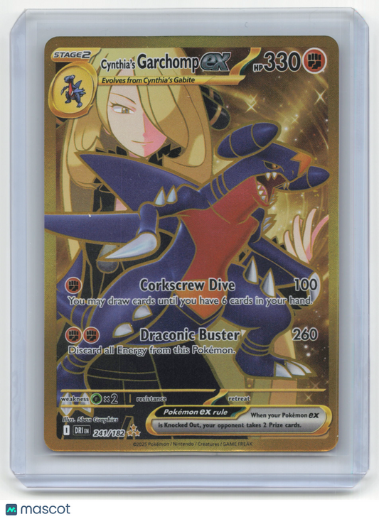 2025 Pokemon TCG Garchomp EX Destined Rivals #241/182