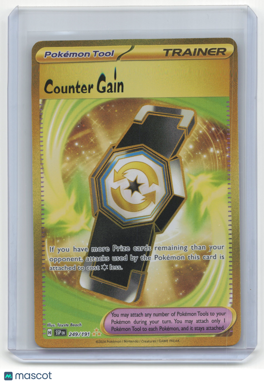 2024 Pokemon Counter Gain Surging Sparks #249/191
