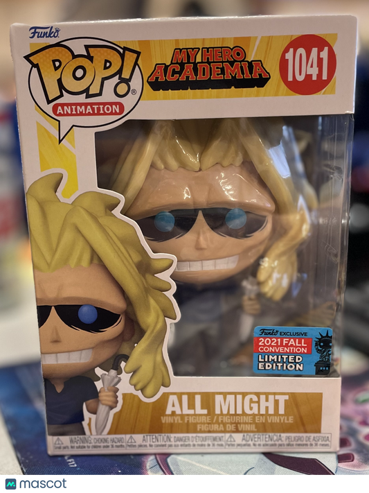 Funko My Hero Academia All Might #1041 Limited Edition NYCC 2021