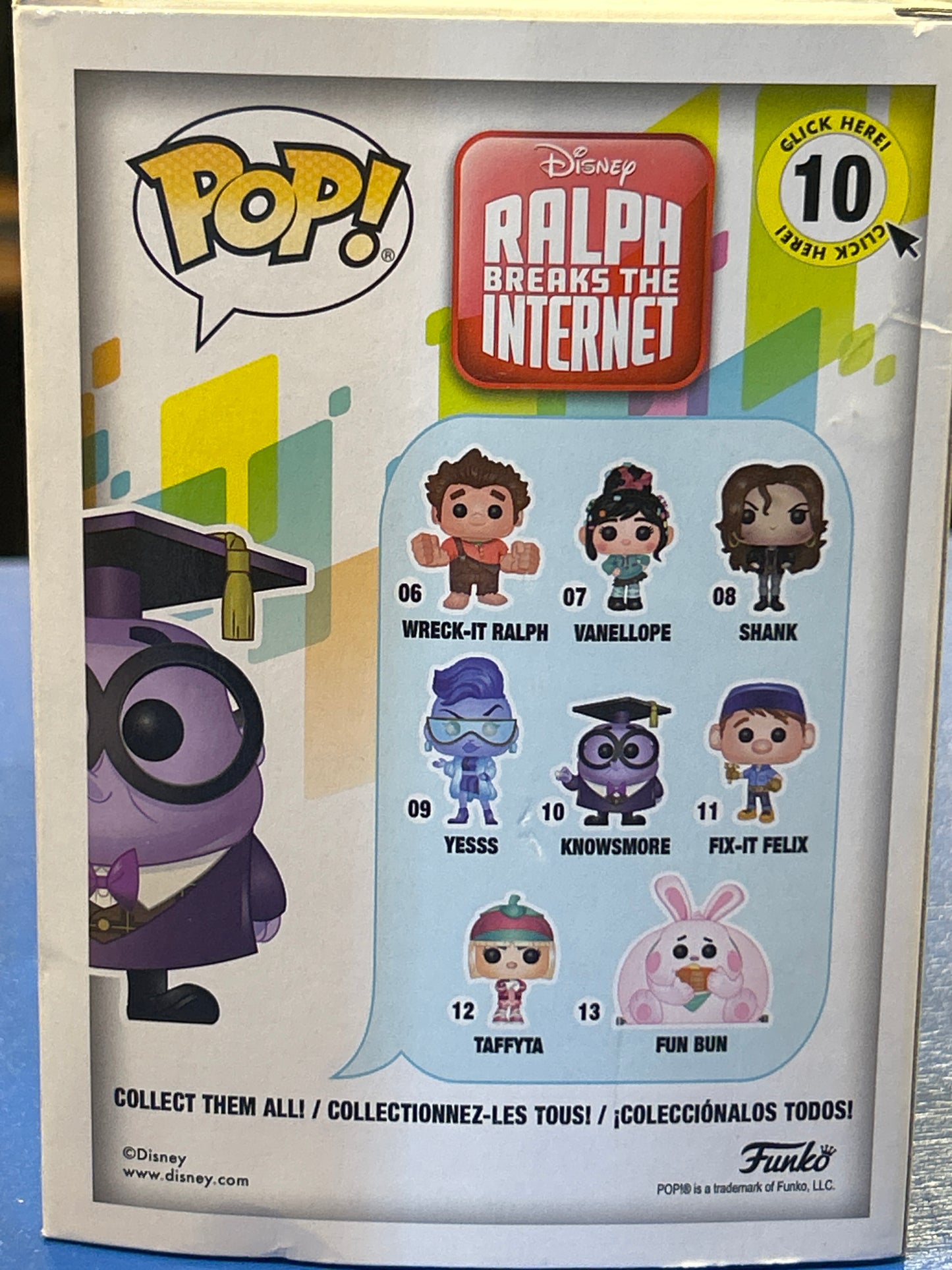 Funko Ralph Breaks the Internet: KnowsMore #10 (Damaged) Disney