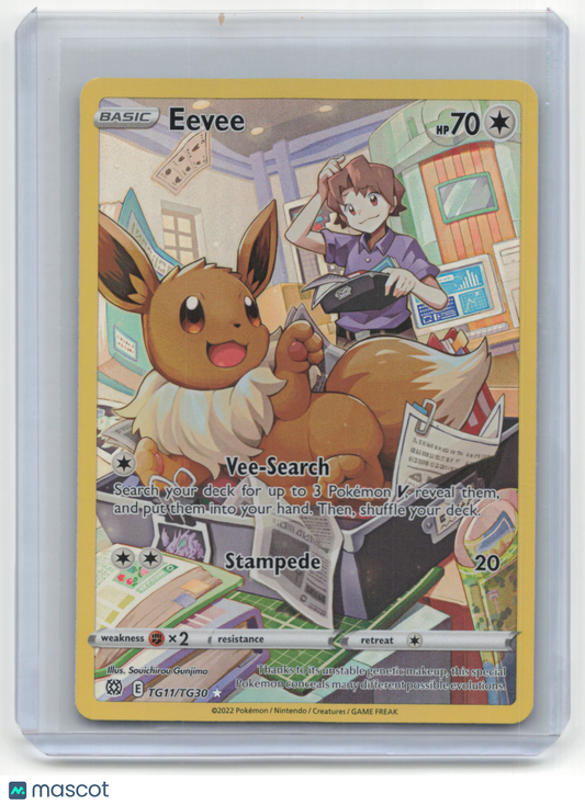 2022 Pokemon TCG Eevee Brilliant Stars #TG11/TG30 Light Played