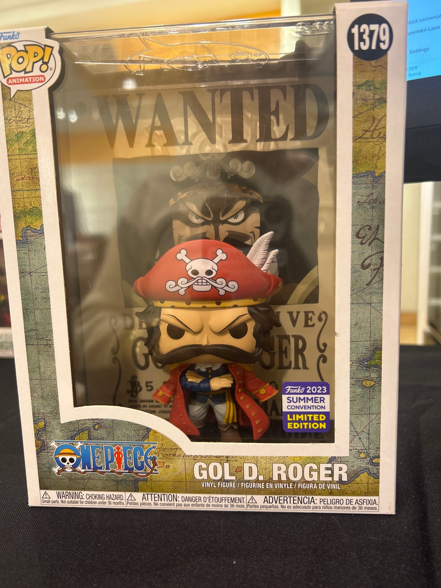 POP! ANIMATION 1379 GOL D. ROGER LIMITED EDITION