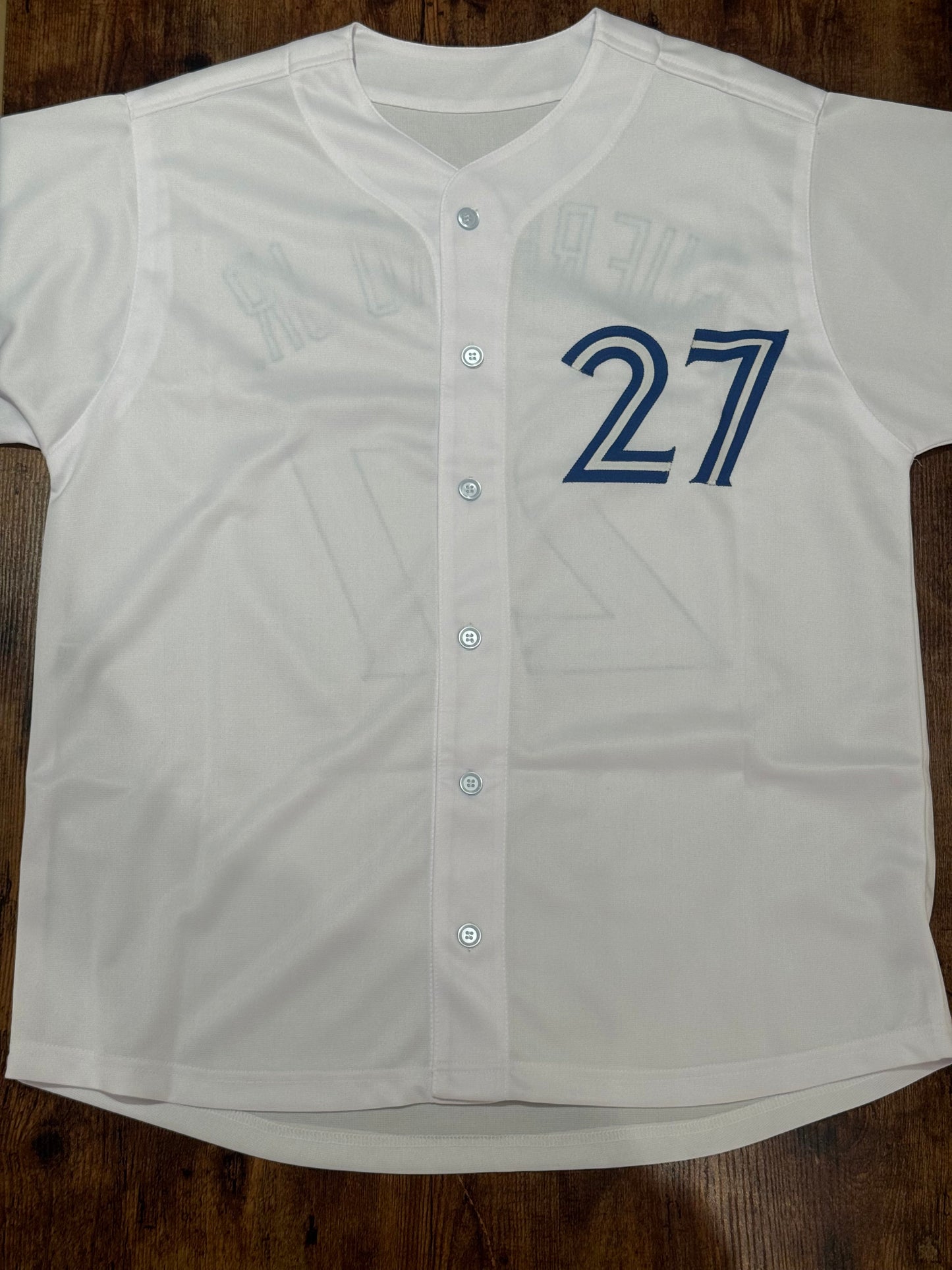 Vladimir Vlad Guerrero Jr. Autographed White Toronto Jersey JSA Certified